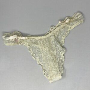 Agent Provocateur Love Cream Thong Large